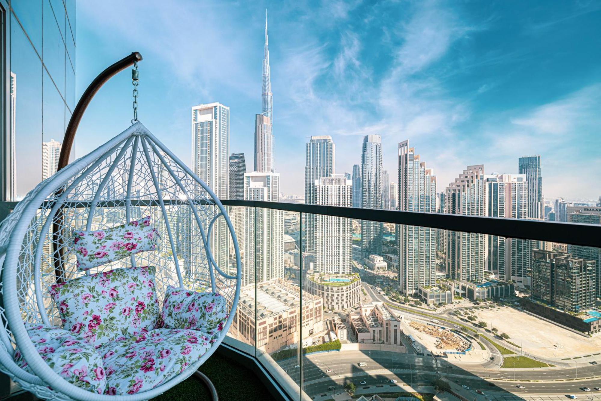 Highest Infinity Pool In Downtown Dubai Apartment Exterior foto