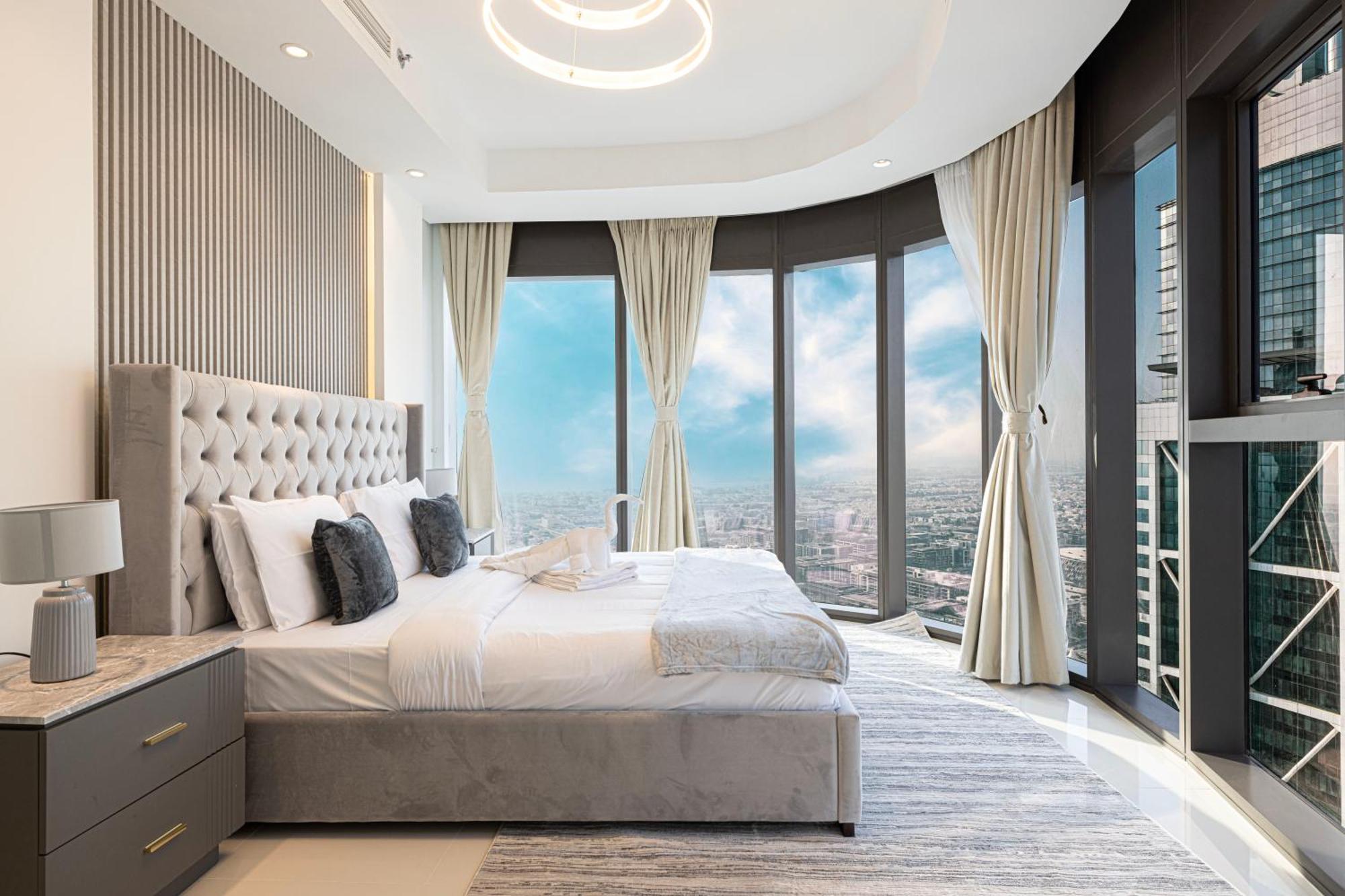 Highest Infinity Pool In Downtown Dubai Apartment Exterior foto