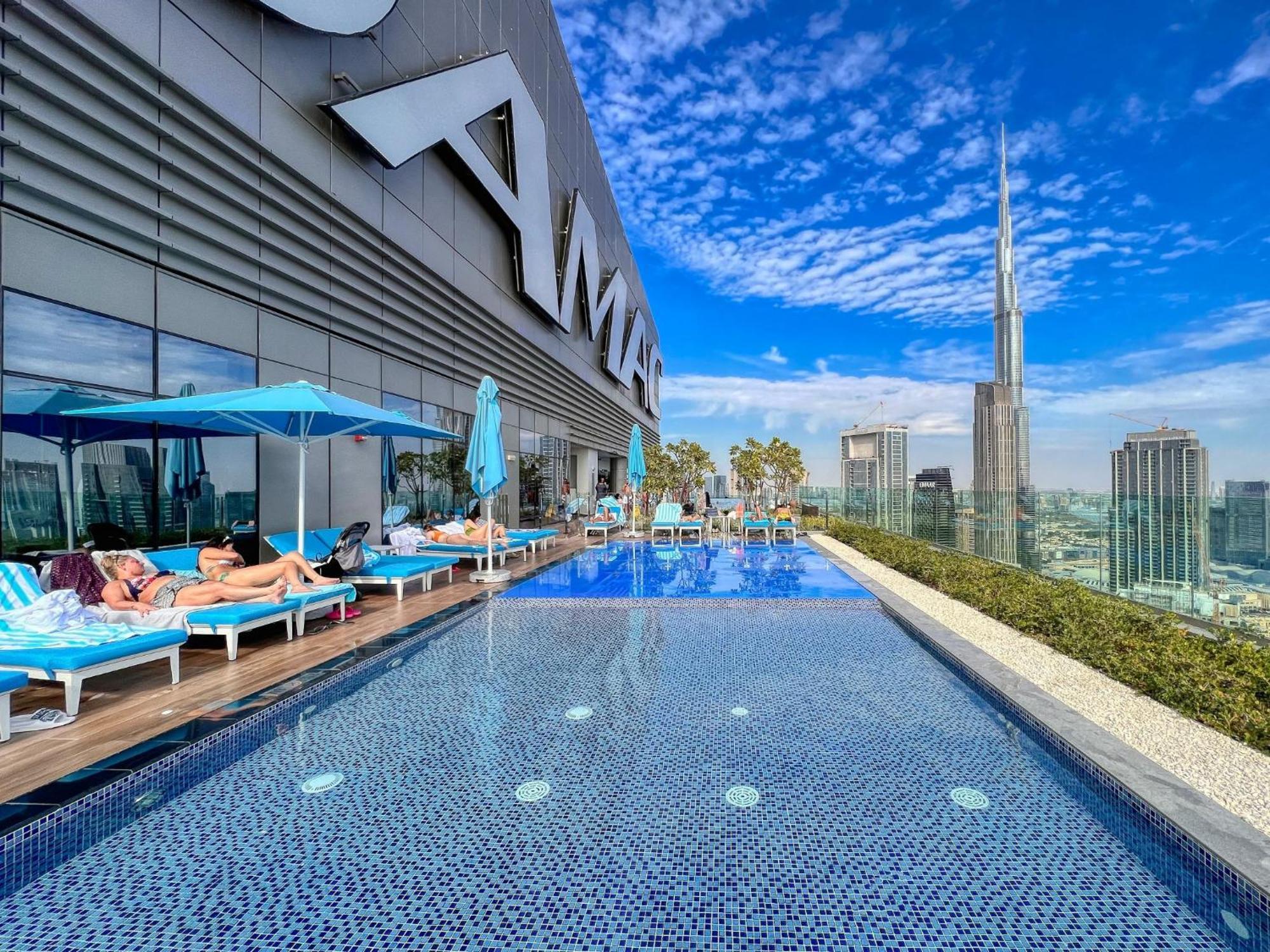 Highest Infinity Pool In Downtown Dubai Apartment Exterior foto